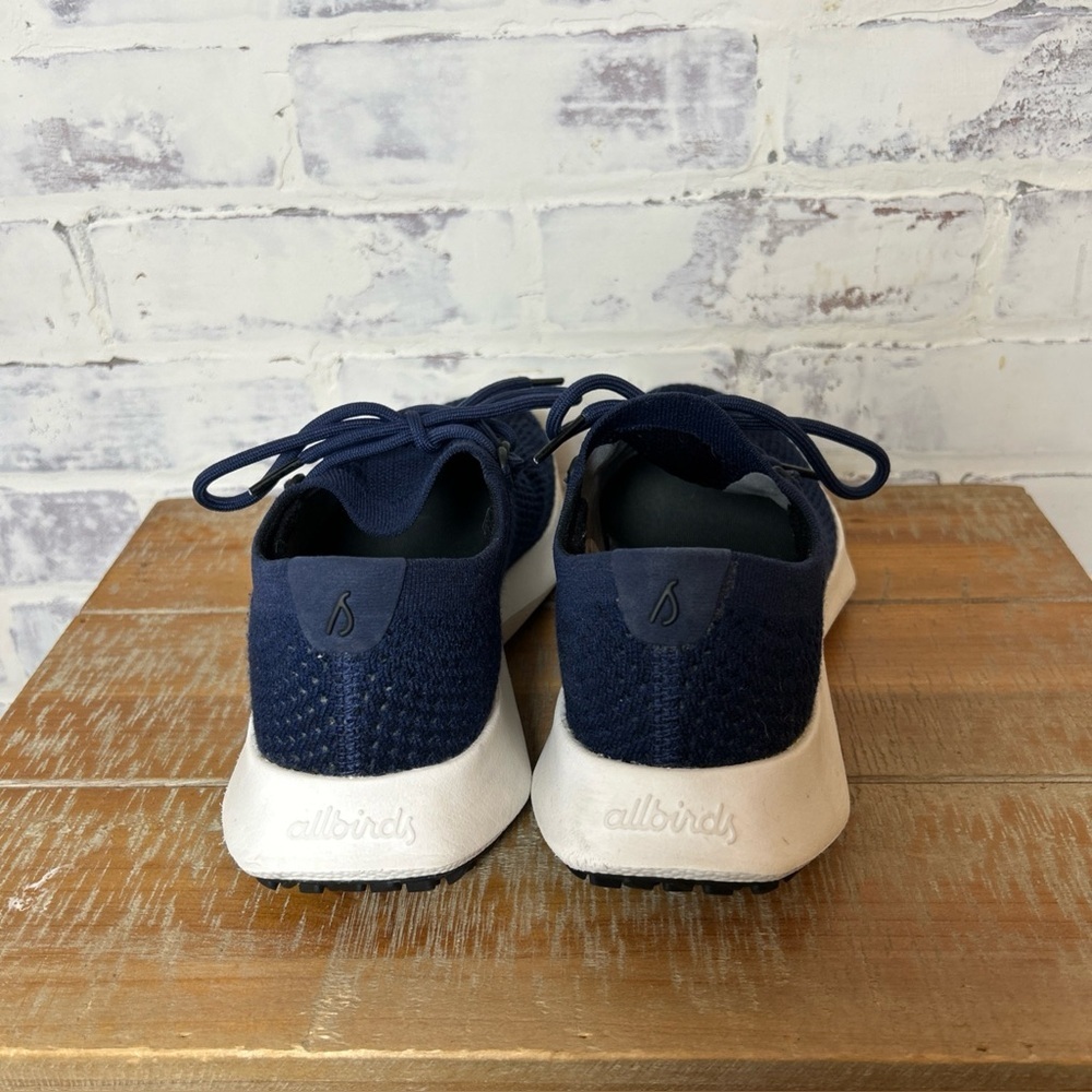 Allbirds Tree Dasher TD2 Women's SZ 7.5 Running Shoes Navy Blue Breathable Knit - Picture 4 of 11